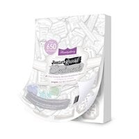 Hunkydory - Resist and Reveal - Clear Foiled Essential Book Of Sentiments