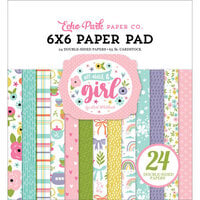Echo Park - All About A Girl Collection - 6 x 6 Paper Pad