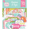Echo Park - All About A Girl Collection - Ephemera - Frames and Tags