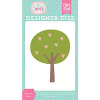 Echo Park - All About A Girl Collection - Designer Dies - Heart Tree