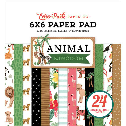 Animal Kingdom 6x6 Paper Pad - Echo Park