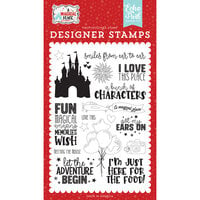 Echo Park - A Magical Place Collection - Clear Photopolymer Stamps - Smiles From Ear to Ear