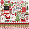 Echo Park - A Perfect Christmas Collection - 12 x 12 Cardstock Stickers - Elements