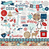 Echo Park - A Perfect Winter Collection - 12 x 12 Cardstock Stickers - Elements