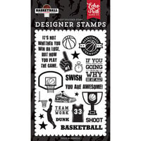 Echo Park - Basketball Collection - Clear Photopolymer Stamps - Swish