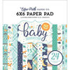 Echo Park - Hello Baby Boy Collection - 6 x 6 Paper Pad
