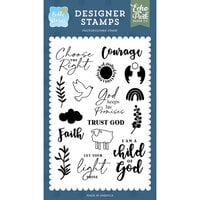 Echo Park - Bible Stories Collection - Clear Photopolymer Stamps - Choose the Right