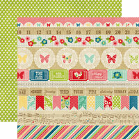 Echo Park - Beautiful Life Collection - 12 x 12 Double Sided Paper - Borders