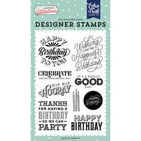 Echo Park - Birthday Salutations Collection - Clear Photopolymer Stamps - Happy Birthday To You