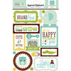 Echo Park - Bundle of Joy Collection - Boy - Layered Chipboard Stickers