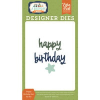 Echo Park - A Birthday Wish Boy Collection - Designer Dies - Happy Birthday Star