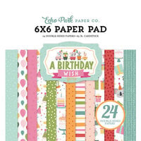 Echo Park - A Birthday Wish Girl Collection - 6 x 6 Paper Pad