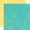 Echo Park - Creative Agenda Collection - 12 x 12 Double Sided Paper - Teal