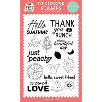Carta Bella Paper - Fruit Stand Collection - Clear Photopolymer Stamps - Sweet Friend