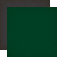Carta Bella Paper - Gone Fishing Collection - 12 x 12 Double Sided Paper - Green - Black
