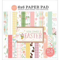 Carta Bella Paper - Here Comes Easter Collection - 6 x 6 Paper Pad