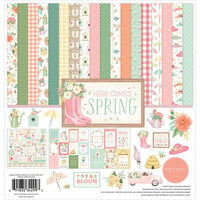 Carta Bella Paper - Here Comes Spring Collection - 12 X 12 Collection Kit
