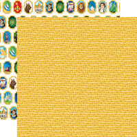 Carta Bella Paper - Wizard Of Oz Collection - 12 x 12 Double Sided Paper - Yellow Brick Road