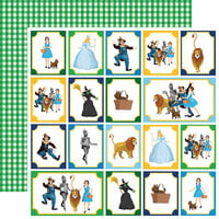 Carta Bella Paper - Wizard Of Oz Collection - 12 x 12 Double Sided Paper - Cast Of Characters