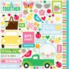 Echo Park - Country Drive Collection - 12 x 12 Cardstock Stickers - Elements