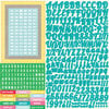 Echo Park - Country Drive Collection - 12 x 12 Cardstock Stickers - Alphabet
