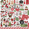 Echo Park - Christmas Magic Collection - 12 x 12 Cardstock Stickers - Elements