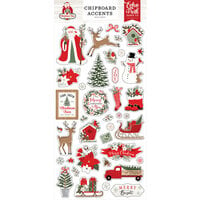 Echo Park - Christmas Time Collection - Chipboard Embellishments - Accents