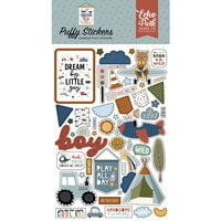 Echo Park - Dream Big Little Boy Collection - Puffy Stickers