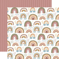 Echo Park - Dream Big Little Girl Collection - 12 x 12 Double Sided Paper - Over The Rainbow