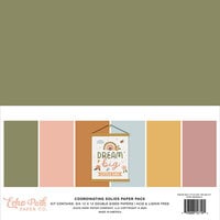 Echo Park - Dream Big Little Girl Collection - 12 x 12 Paper Pack - Solids