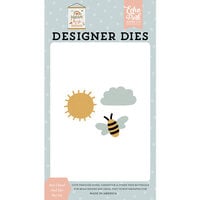 Echo Park - Dream Big Little Girl Collection - Designer Dies - Sun Cloud And Bee