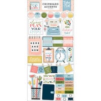 Echo Park - Day In The Life Collection - Chipboard Embellishments - Accents