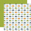 Echo Park - Dino-Mite Collection - 12 x 12 Double Sided Paper - Dino Friends