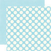 Echo Park - Candy Shoppe Dots and Stripes Collection - 12 x 12 Double Sided Paper - Raspberry Large Dot