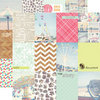 Echo Park - Everyday Eclectic Collection - 12 x 12 Double Sided Paper - Journaling Cards