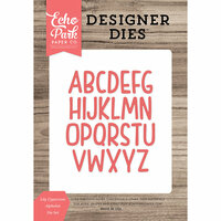 Echo Park - Designer Dies - Lily Uppercase Alphabet