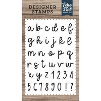 Echo Park - Clear Photopolymer Stamps - Sadie Lowercase Alphabet