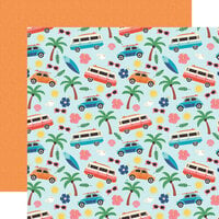 Echo Park - Endless Summer Collection - 12 x 12 Double Sided Paper - Summer Vibes
