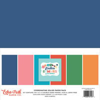 Echo Park - Endless Summer Collection - 12 x 12 Paper Pack - Solids