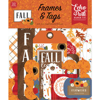 Echo Park - Fall Collection - Ephemera - Frames and Tags