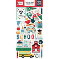 Echo Park - First Day of School Collection - Chipboard Embellishments - Accents