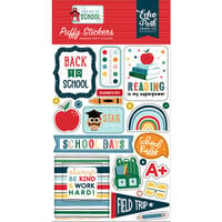 Echo Park - First Day of School Collection - Puffy Stickers