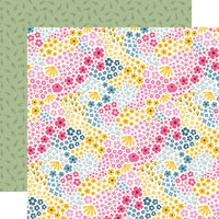 Echo Park - Fairy Garden Collection - 12 x 12 Double Sided Paper - Magical Blooms