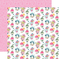 Echo Park - Fairy Garden Collection - 12 x 12 Double Sided Paper - Dreamy Fairy Garden