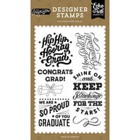 Echo Park - Graduation Collection - Clear Photopolymer Stamps - You Did It