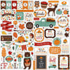 Echo Park - Happy Fall Collection - 12 x 12 Cardstock Stickers - Elements