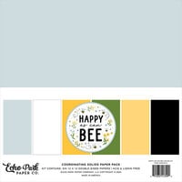 Echo Park - Happy As Can Bee Collection - 12 x 12 Paper Pack - Solids