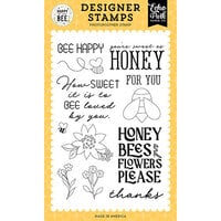 Echo Park - Happy As Can Bee Collection - Clear Photopolymer Stamps - Bee Happy