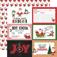 Echo Park - Have A Holly Jolly Christmas Collection - 12 x 12 Double Sided Paper - 4 x 6 Journaling Cards