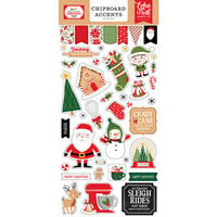 Echo Park - Have A Holly Jolly Christmas Collection - Chipboard Embellishments - Accents